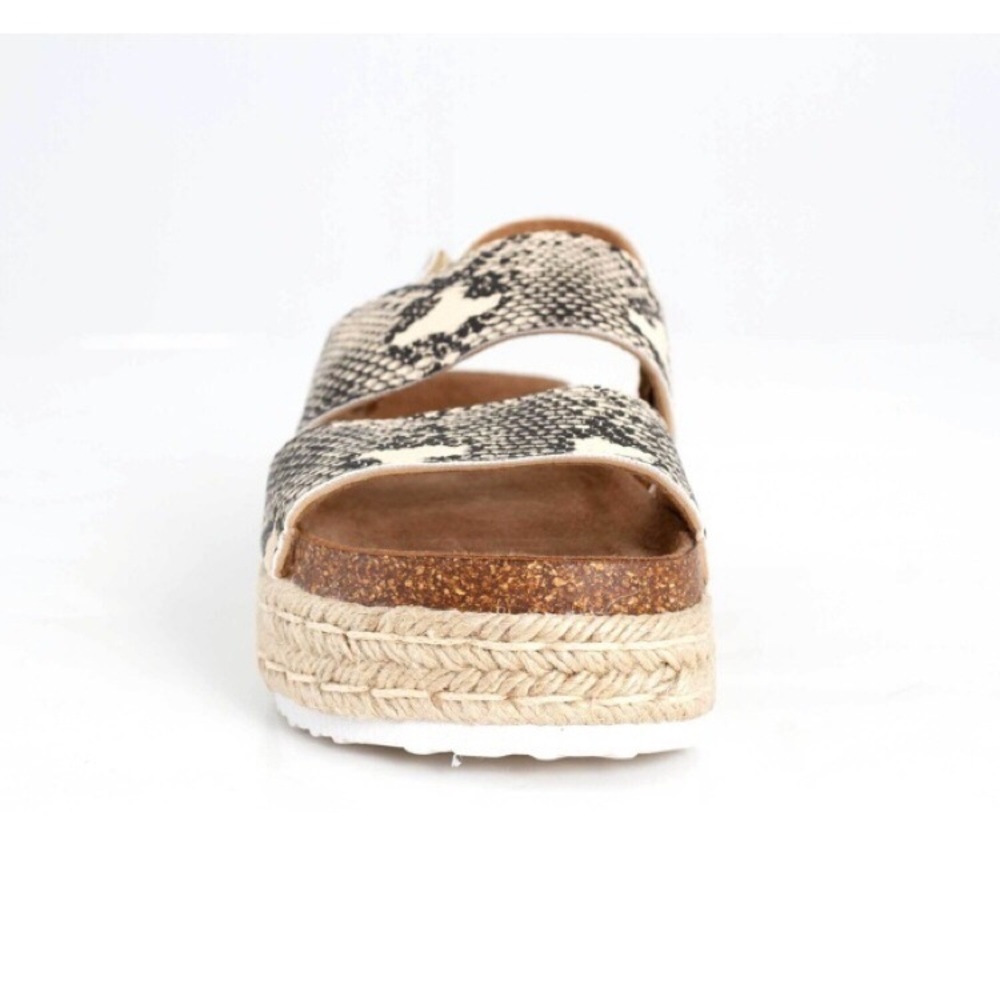 LAST! | Dakota | Platform Espadrille Sandals - Picture 3 of 5